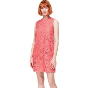 Kate Spade‎ Shore Thing Lace Shift Dress in
Peach sorbet